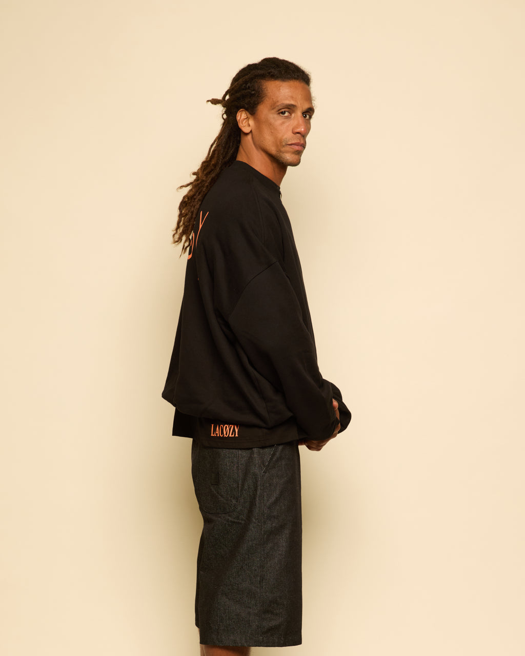 CREW NECK HOODIE - LACØZY